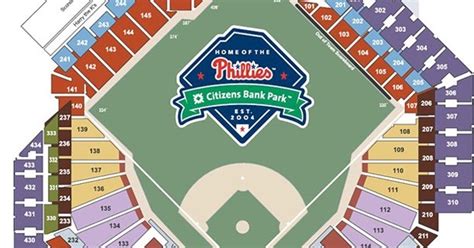 Citizen Bank Park Seating Chart Phillies Tickets Phillies - Bank2home.com