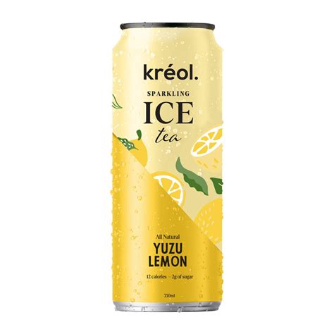 Yuzu Lemon Ice Tea – Kréol Drinks