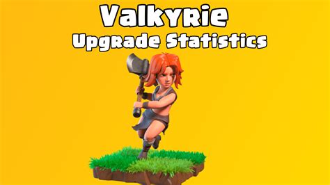 Valkyrie: Max Levels and Upgrade Cost - ClashDaddy