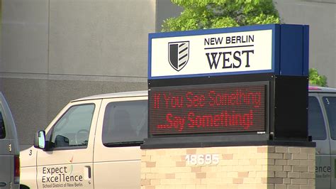 New Berlin West High School vandalized overnight