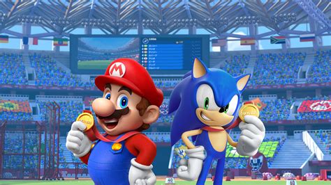 Mario & Sonic at the Olympic Games Tokyo 2020 Promo Art Wallpaper - Cat with Monocle