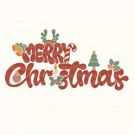 Groovy merry christmas digital download popular png funny christmas saying png for cute kids ...
