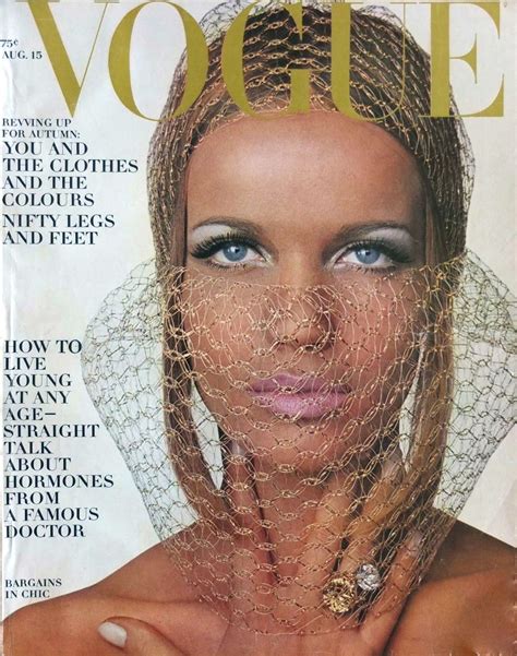 Vogue US (1965) Veruschka by Irving Penn | Vogue covers, Vogue magazine covers, Veruschka