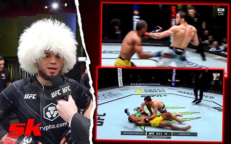 Umar Nurmagomedov regrets unecessary follow-up shot after viciously ...