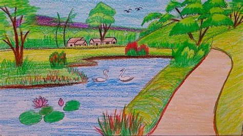 Nature Drawing Ideas For Kids and Adult - Visual Arts Ideas