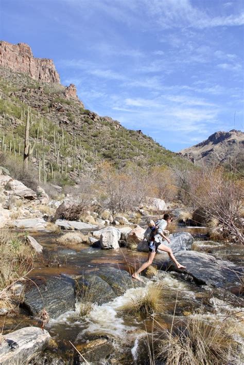 Hiking the Seven Falls Trail in Tucson, Arizona