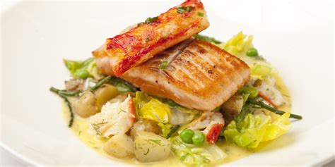 Salmon and King Crab Recipe - Great British Chefs