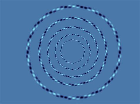 Perfect Circles Optical Illusion