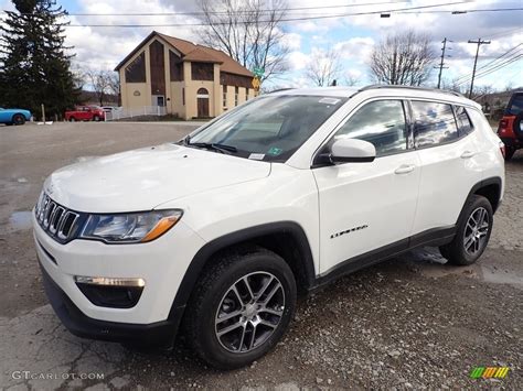 White 2020 Jeep Compass Latitude 4x4 Exterior Photo #136620489 | GTCarLot.com