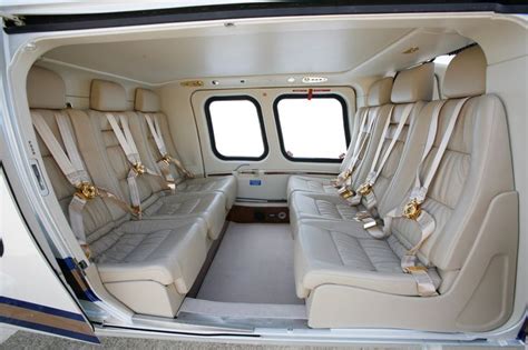 Seating inside the Helicopter