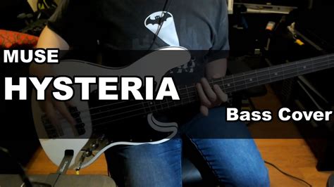 Muse - Hysteria | Bass Cover - YouTube