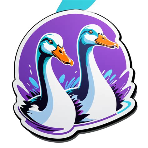 I made an AI sticker of Mad Geese