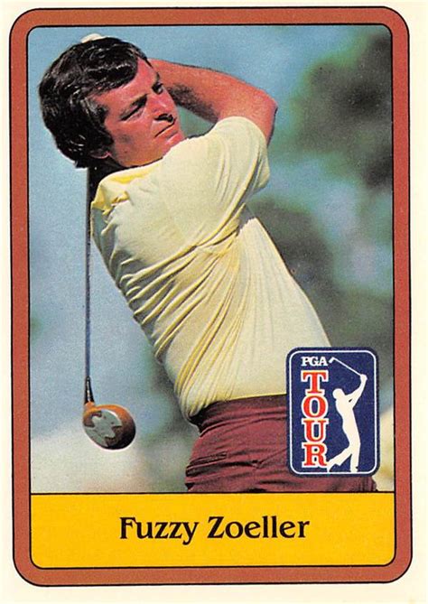 Fuzzy Zoeller Trading Card (Golf Legend) 1981 Donruss PGA Tour Rookie #46