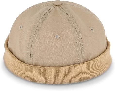 fiebig Docker Cap with Knitted & Rolled Edge | Docker Hat Made of 100% ...