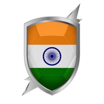 India Flag In Silver Shield, India, Flag, Indian Flag PNG Transparent Clipart Image and PSD File ...