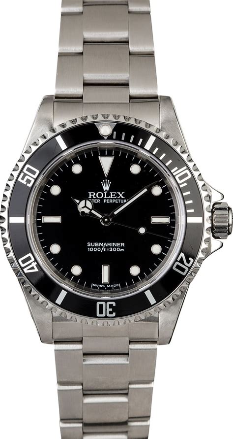 AAA 1:1 Men's Rolex No Date Submariner 14060 JW0718