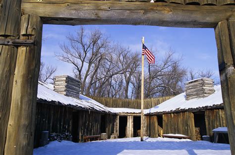 fort-mandan-in-winter - North Dakota Pictures - North Dakota - HISTORY.com