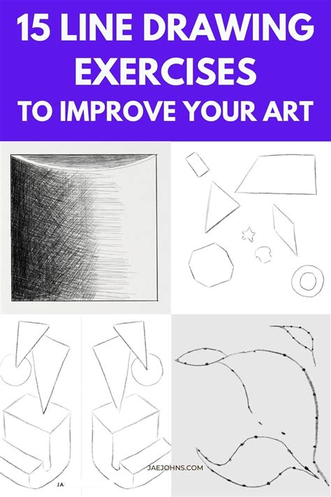 15 Best Line Exercises to Practice Drawing - Jae Johns (2022)