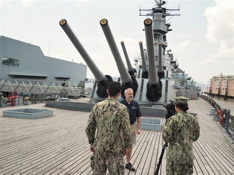 DVIDS - News - Naval Museum & Battleship Wisconsin make virtual presence during Navy Week