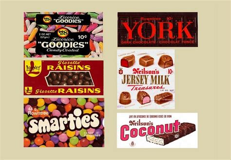 four different types of chocolates are shown in this image, including ...