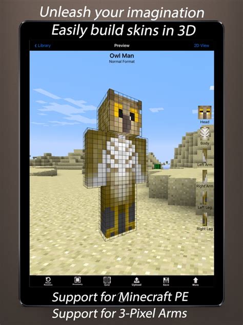 Skin Creator 3D for Minecraft - AppRecs