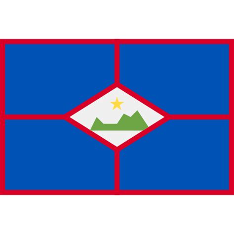 Sint eustatius Flags Rectangular icon