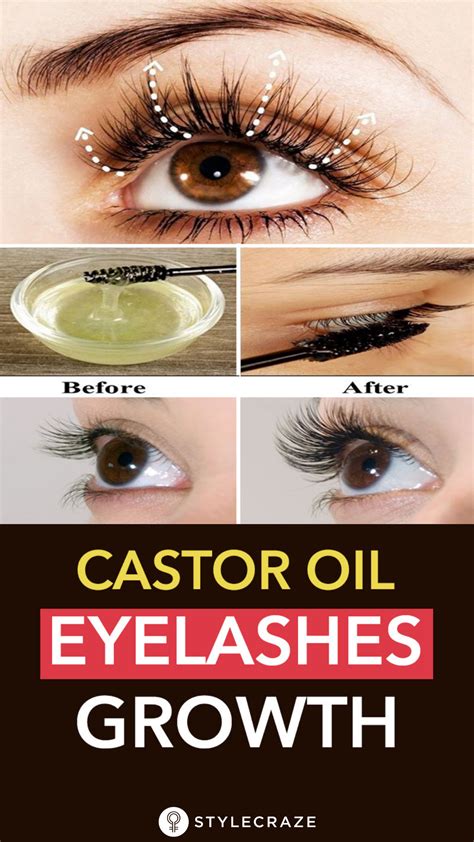 How To Use Castor Oil For Eyelashes Growth? - 5 Best DIY Methods | Oil for eyelash growth ...