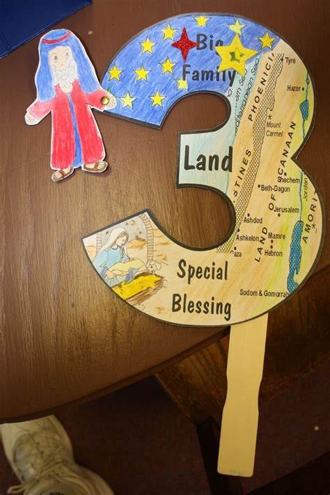 3 Promises to Abraham: Hands On Bible Teacher: Abraham Bible Crafts, Bible Story Crafts, Bible ...