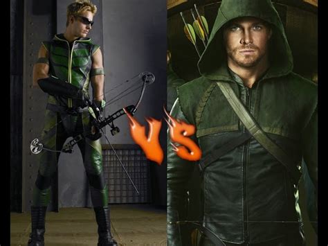 Green Arrow Smallville Vs Arrow