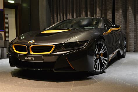 Individual BMW i8 with Yellow Highlights Shows Up in Abu Dhabi – Photo Gallery - autoevolution