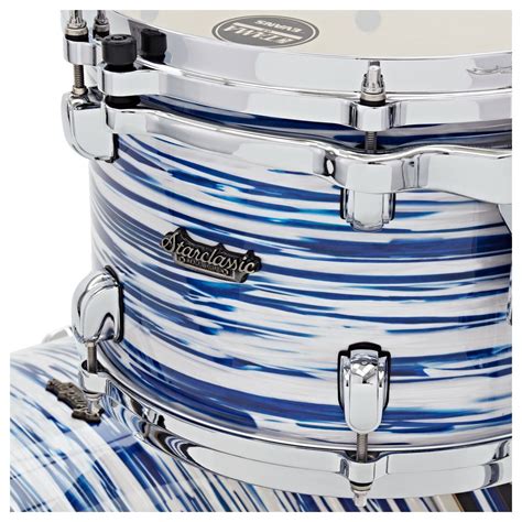 Tama Starclassic Maple 22" 3pc, Blue & White Oyster at Gear4music