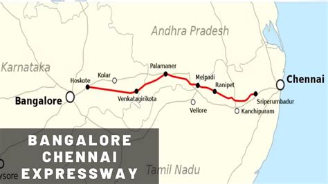 Bangalore Chennai Expressway Project Details | Latest Update | Design | Progress | Current ...