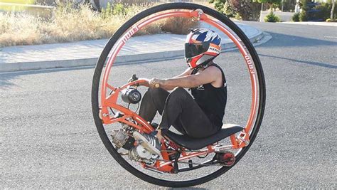 How to build your own motorized monowheel - Weird News, Santa Fe, NM