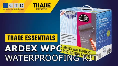 ARDEX WPC Waterproof Coating Kit - YouTube