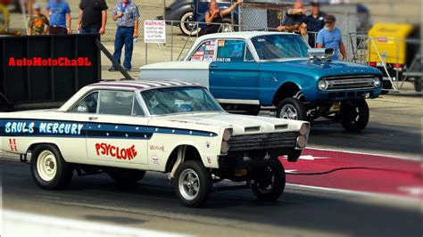 ULTIMATE VINTAGE DRAG RACE GLORY DAYS AT BYRON DRAGWAY DAYS OF 50s AND 60s GASSERS - YouTube