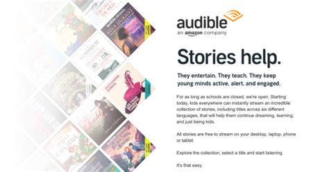 FREE Stories For Kids From Audible! {Pre-K, Elementary, Tween, Teen ...