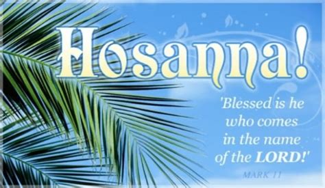 Hosanna in the Bible - Scripture Quotes & Meaning