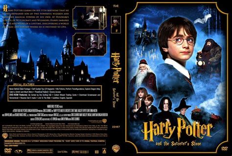 Harry Potter and the Sorcerer's Stone - Movie DVD Custom Covers | Harry potter book covers ...