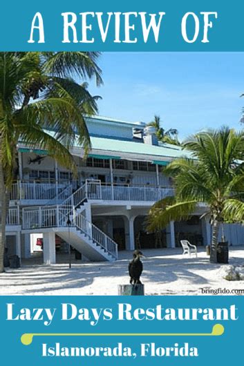 A Review of Lazy Days Restaurant - Islamorada, FL - Escaping the Midwest