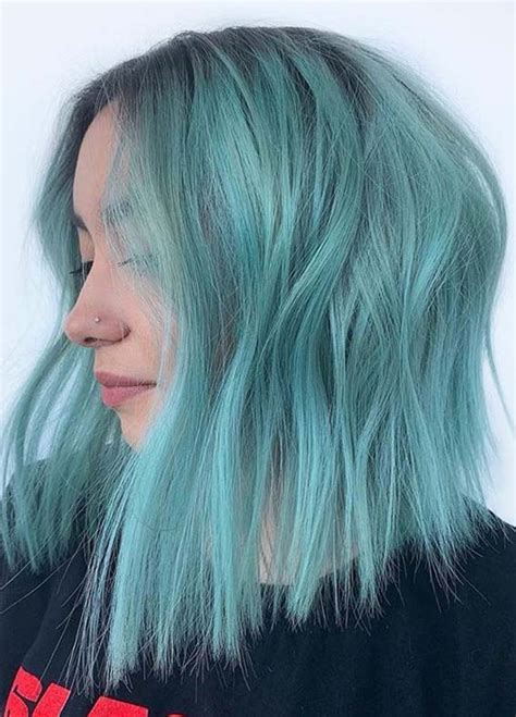 Beautiful Teal Hair Color Ideas to Follow in Year 2020 - Stylezco