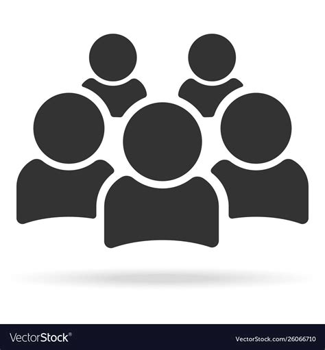 Business team icon and group Royalty Free Vector Image