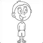 Easy Cartoon Self Portrait Tutorial Video & Cartoon Coloring Page