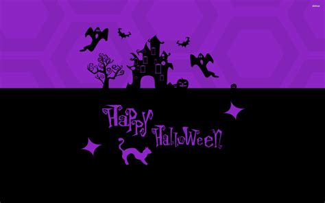 Happy Halloween Purple Wallpapers - Wallpaper Cave