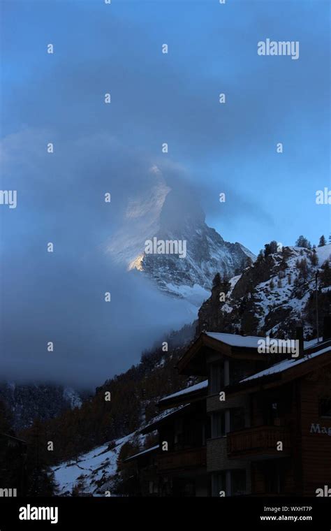 Winter in the Alps Stock Photo - Alamy