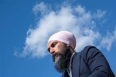 Jagmeet Singh announces the NDP's affordable housing plan / Twitter