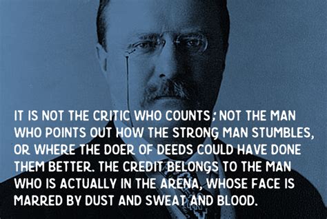 The Man In The Arena – Teddy Roosevelt’s Most Inspirational Speech ...