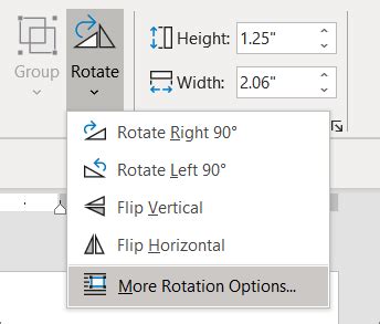 Microsoft Office Tutorials: Rotate a picture or shape