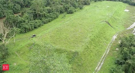 assam floods: Watch: Assam constructs around 40 highlands to provide shelter for animals during ...