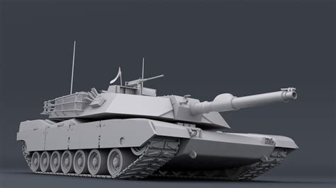 M1 Abrams 3D Model $200 - .max - Free3D