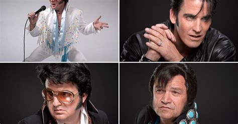 Elvis impersonators at the Las Vegas Elvis Festival - Mirror Online